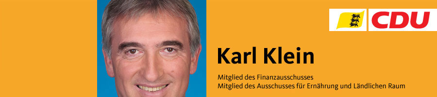 Unser Kandidat Karl Klein 